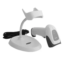 Approx APP-22WH Lector Código Barras 2D/1D USB Blanco Disparo Manual/Automático LED